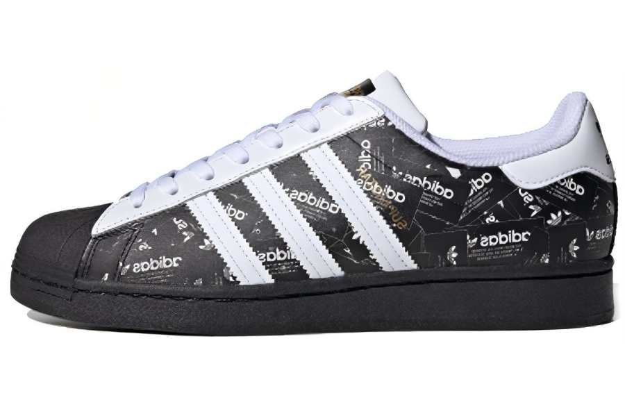 Adidas Originals Adidas Superstar 'All Over Print - Black'