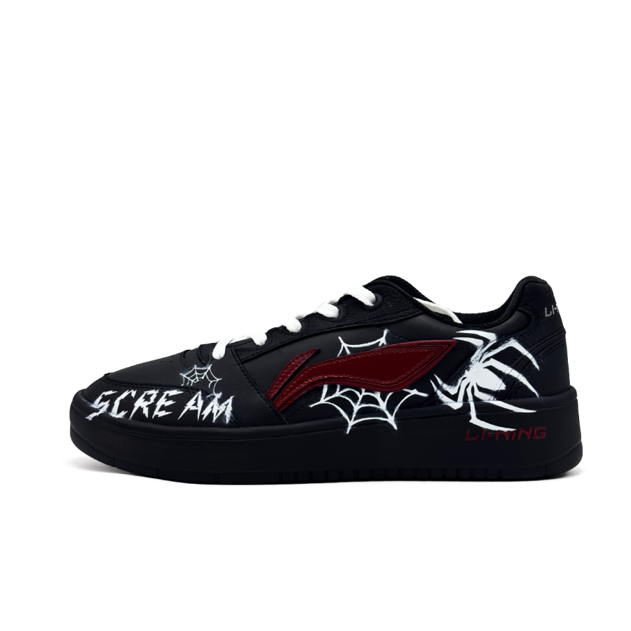 Li-Ning Li Ning Sycee V3 Coverage Cushioning Abrasion Resistant Low top Skateboard Shoes Men's Black