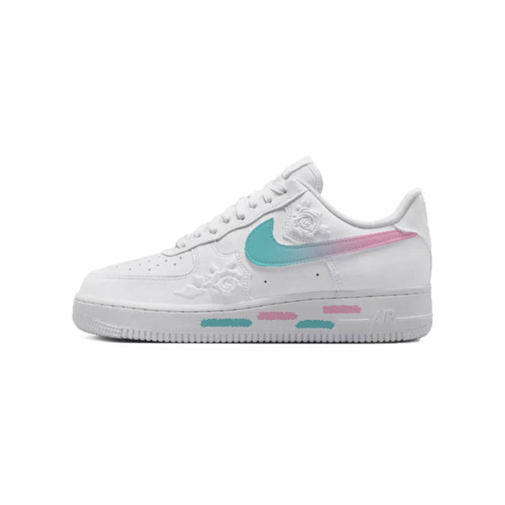Nike Nike Air Force 1 Macaron Slip Resistant Abrasion Resistant Slip Resistant Abrasion Resistant Low top Skateboard Shoes