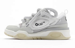 Ocai 001 RETRO Height Increasing Low top Skateboard Shoes Unisex Vintage White