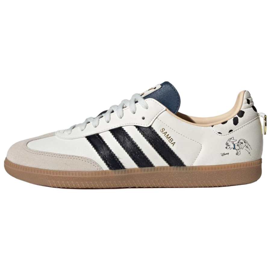 Adidas Originals x Disney's 101 Dalmatians Samba Low top Skateboard Shoes Unisex White