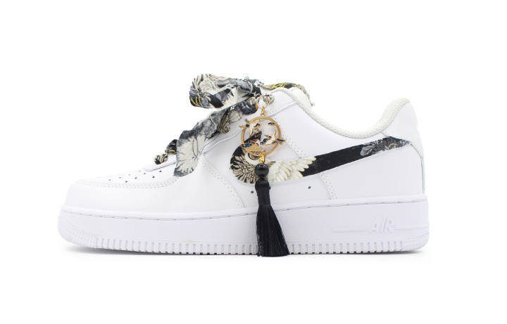 Nike Nike Air Force 1 Abrasion Resistant Low top Skateboard Shoes Unisex White