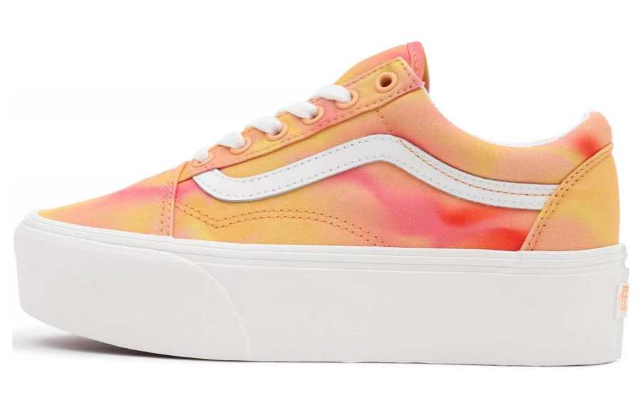Vans Vans Old Skool Stackform Shoes 'Orange White' Women's