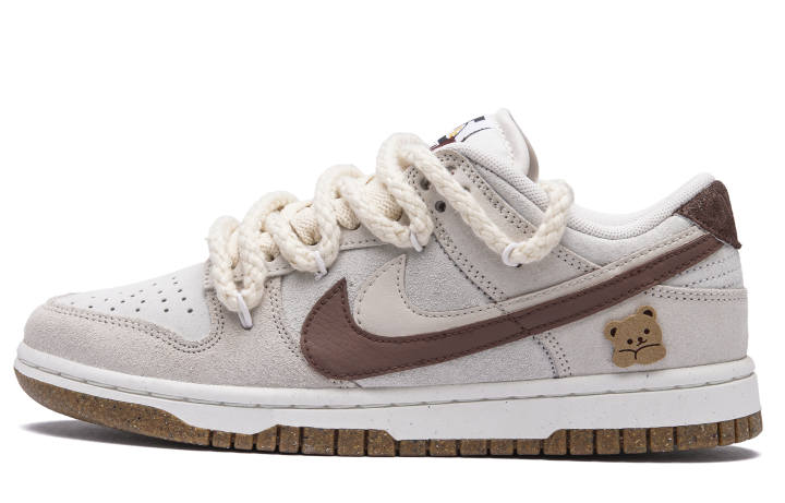 Nike Nike Dunk Mocha Bear Abrasion Resistant Slip Resistant Abrasion Resistant Slip Resistant Low top Skateboard Shoes