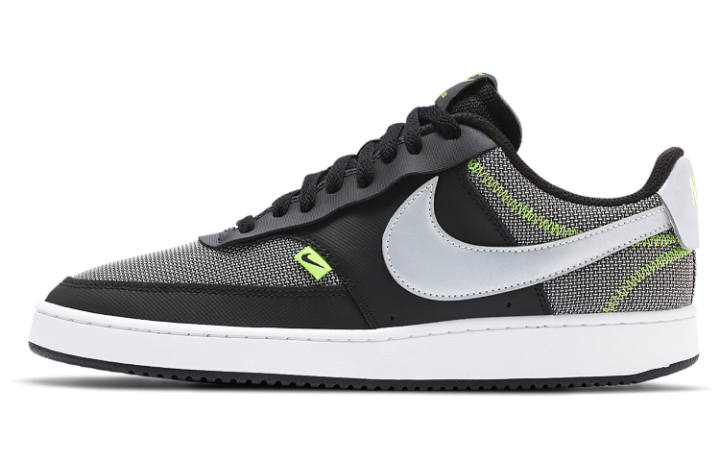 Nike Nike Court Vision Low Premium 'Black Grey Green'