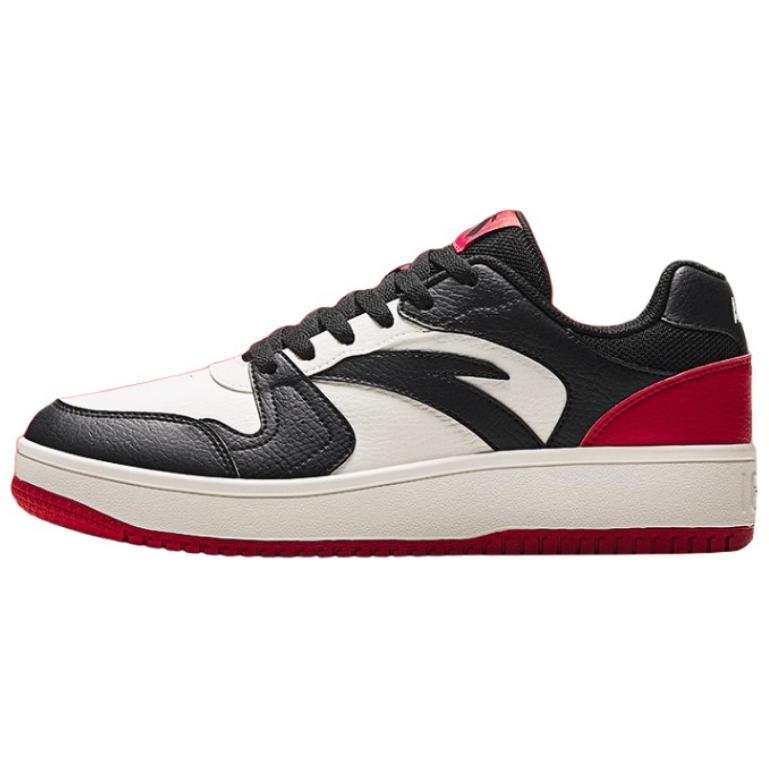 Anta Little Zero Feeling The First Year Low top Skateboard Shoes Men's White Black Red