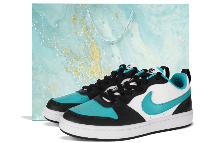 Nike Nike Court Borough Low top Skateboard Shoes GS White Green