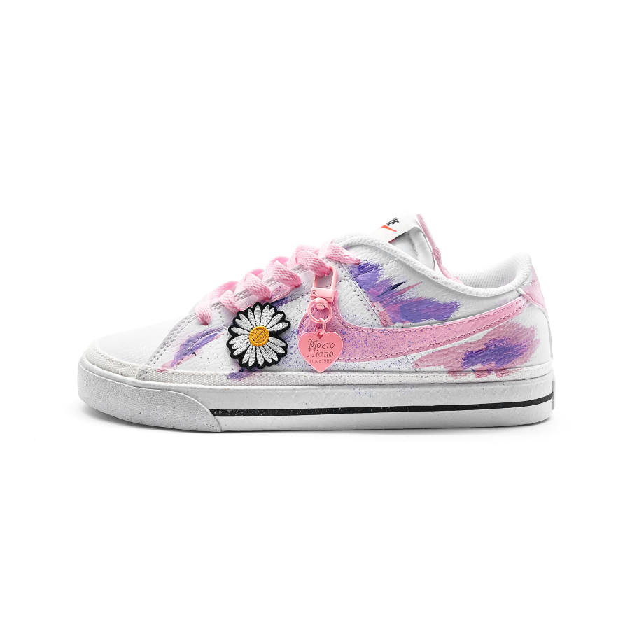 Nike Nike Court Royale Pink Blue Petal Cushioning Low top Skateboard Shoes Women's Pink Purple White