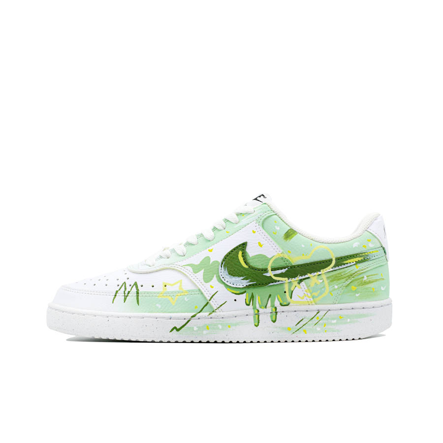 Nike Nike Court Vision Slip Resistant, Abrasion Resistant, Lightweight Low top Skateboard Shoes Men's Light Green