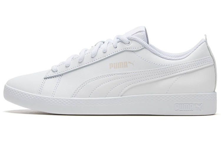 PUMA Smash V2 Pure White Women's