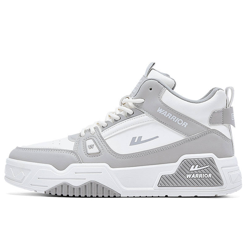 WARRIOR Warrior Skateboard Shoes Men's Beige Gray