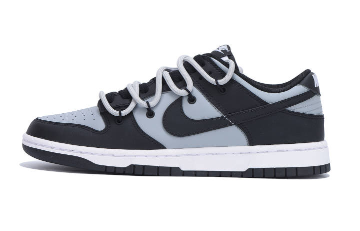 Nike Nike Dunk Minimalist Style Unisex Style Abrasion Resistant Abrasion Resistant Low top Skateboard Shoes Men's Black Gray
