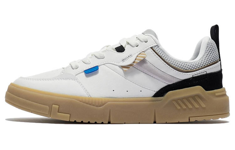 Li-Ning Li Ning ACE Comfortable Abrasion Resistant Low top Skateboard Shoes Men's White