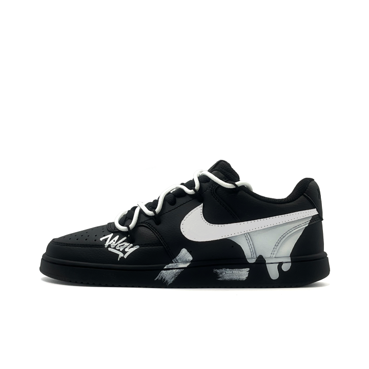 Nike Nike Court Vision Low Abrasion Resistant Slip Resistant Abrasion Resistant Slip Resistant Low top Skateboard Shoes