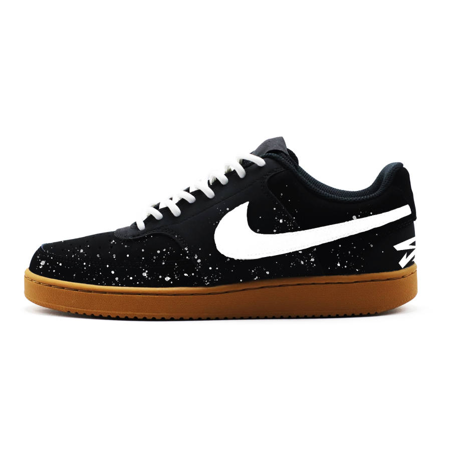 Nike Nike Court Vision White Star Slip Resistant Abrasion Resistant Low top Skateboard Shoes Men's