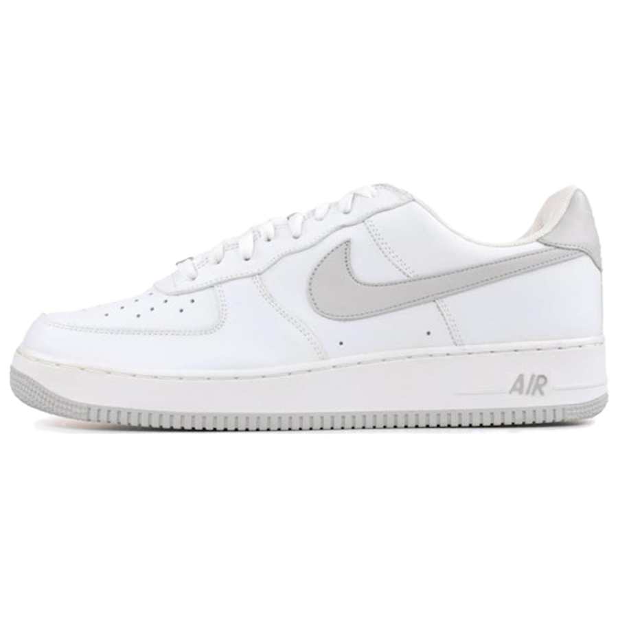Nike Nike Air Force 1 Abrasion Resistant Low top Skateboard Shoes Unisex White Gray