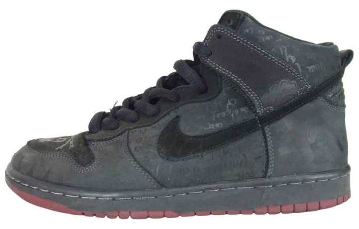 Nike Nike Sb Dunk High Melvins Black