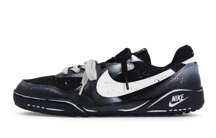 Nike Nike Terra Manta Yitoy, Xingji Coordinates Abrasion Resistant Low top Skateboard Shoes Men's Black White