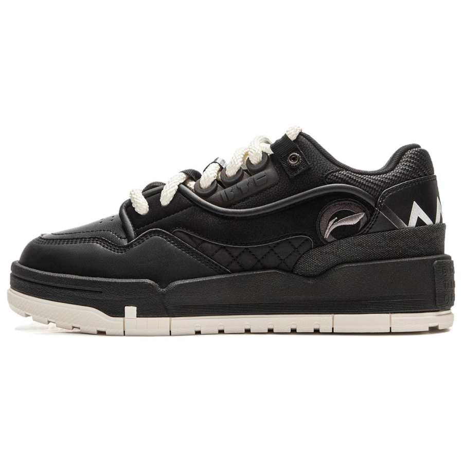 Li-Ning Li Ning 001 BTC Low top Skateboard Shoes Men's Black
