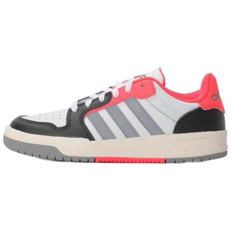 Adidas Neo Entrap Fashion Cushioning Low top Skateboard Shoes Women's Black Red Gray
