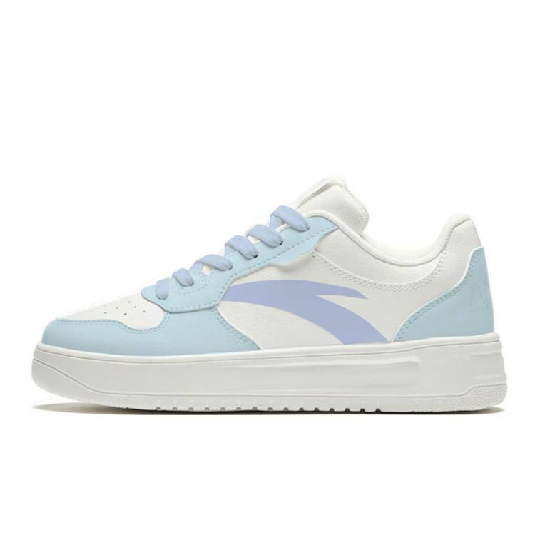 Anta Easy Blue Rose Cushioning Lightweight Cushioning Lightweight Low top Skateboard Shoes Unisex White