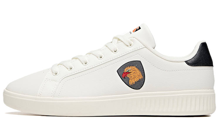 Anta Life Collection Casual Cushioning, Wear Resistant Low top Skateboard Shoes Men's Ivory White