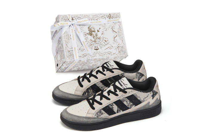 Adidas Adidas CARD Da Vinci Custom, Box, Wildfire Slip Resistant Abrasion Resistant Slip Resistant Abrasion Resistant Low top