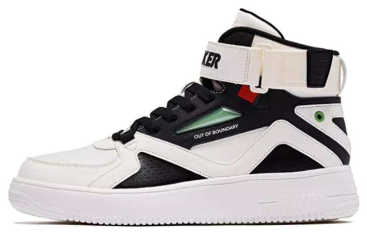 QIAODAN Fleece Lined Thermal, Comfortable Casual Slip Resistant Cushioning Slip Resistant Cushioning High top