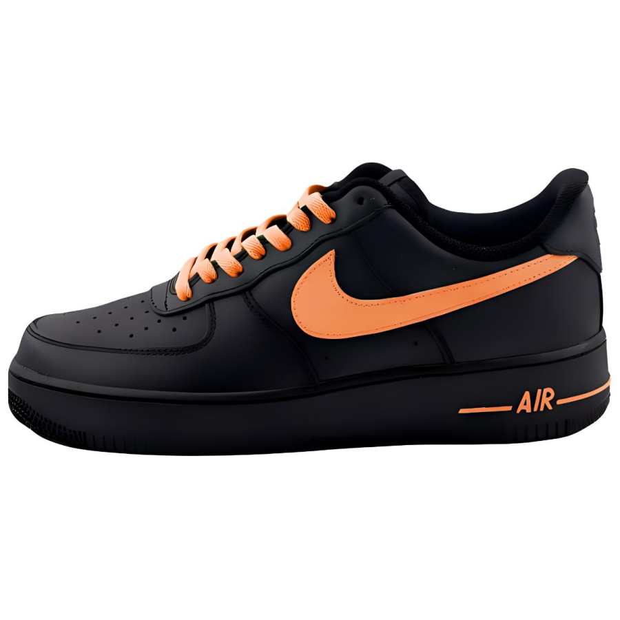 Nike Nike Air Force 1 Zhuo Yu Cushioning Abrasion Resistant Balance Low top Skateboard Shoes Unisex Black