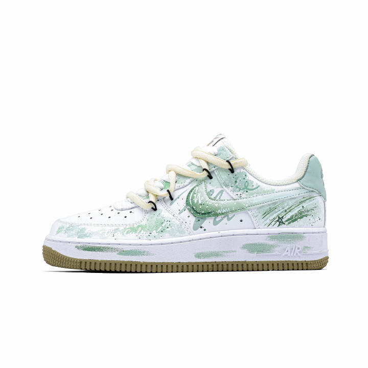 Nike Nike Air Force 1 Youth Memories Synthetic Leather Cushioning Abrasion Resistant Cushioning, Wear Resistant Low top