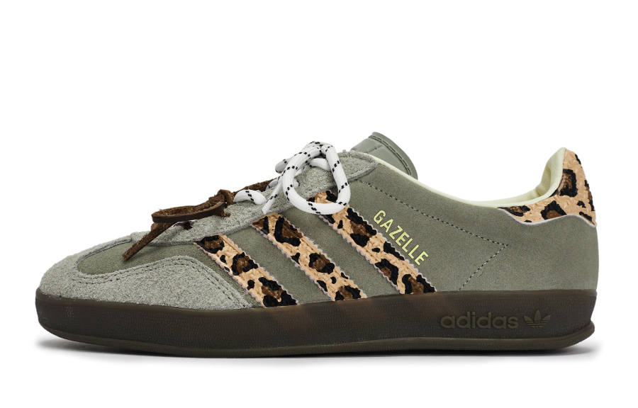 Adidas Originals GAZELLE INDOOR Skateboard Shoes Unisex Low Top Gray/Brown