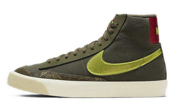 Nike Nike Blazer Mid 77 Olive Snakeskin Women's