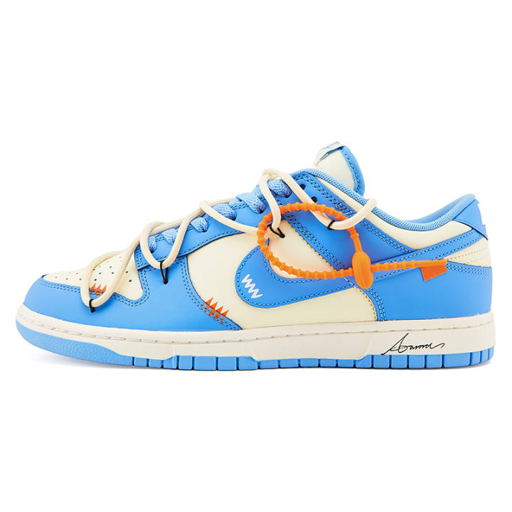 Nike Nike Dunk Alert Abrasion Resistant Low top Skateboard Shoes Men's Blue Orange