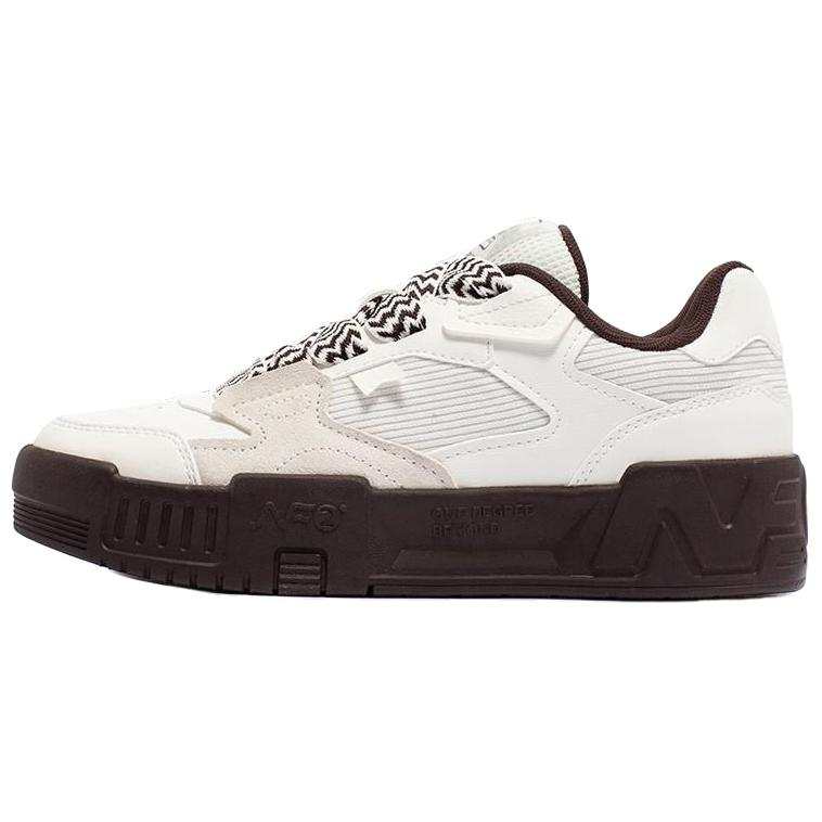 361° Slip Resistant Slip Resistant Low top Skateboard Shoes Women's White Black