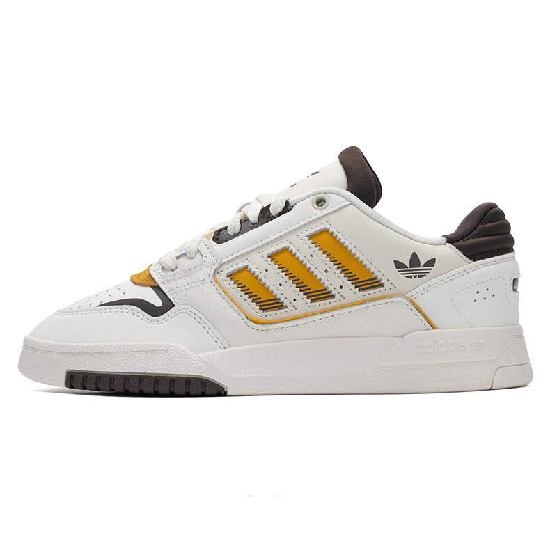 Adidas Originals Drop Step 2.0 Slip Resistant, Abrasion Resistant, Breathable Low top Skateboard Shoes Unisex Ecru
