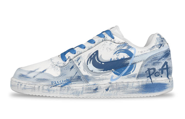 Nike Nike EBERNON Low Qi Card, Yunmeng Slip Resistant, Abrasion Resistant, Lightweight