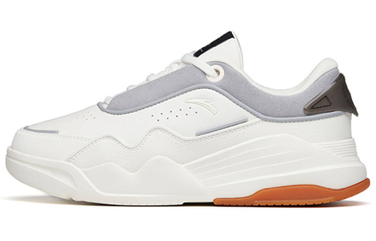 Anta Low top Skateboard Shoes Men's White Gray