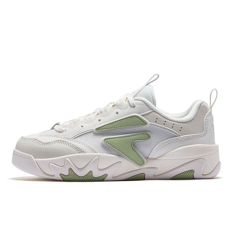FILA FUSION Nollie Skateboard Shoes Women's White Yarn