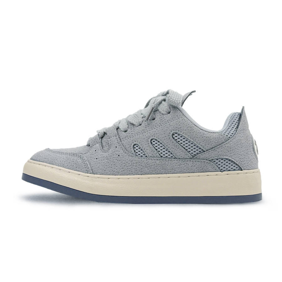 HUANQIU Coverage Abrasion Resistant Breathable Height Increasing Low top Skateboard Shoes Men's Gray