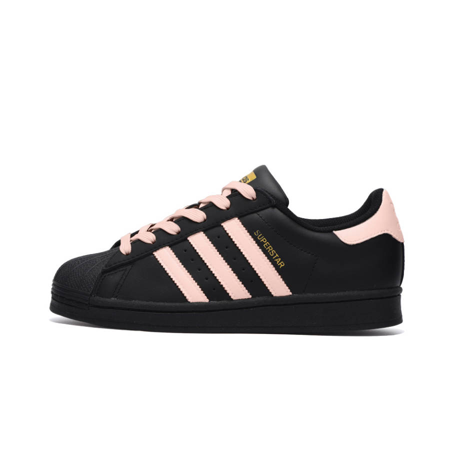 Adidas Originals SUPERSTAR Slip Resistant Abrasion Resistant Low top Skateboard Shoes Unisex Black