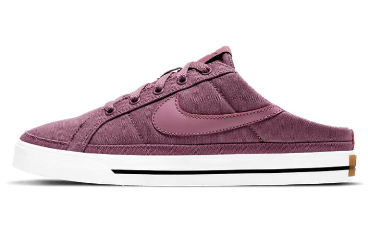 Nike Nike Court Legacy Mule Fabric Slip Resistant Cushioning Abrasion Resistant Lightweight