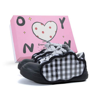 OYNN Young Skateboard Shoes Women's Low Top White