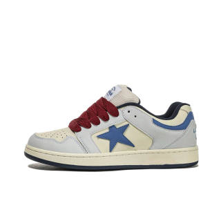 OVERLUCK Abrasion Resistant Lightweight Wear resistant And Lightweight Low top Casual Shoes Unisex Beige Blue Xingze