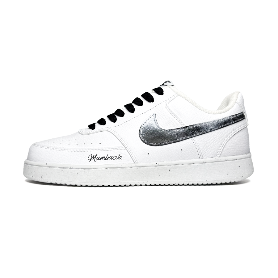 Nike Nike Court Vision 1 Skateboard Shoes Men's Low Top Black/White