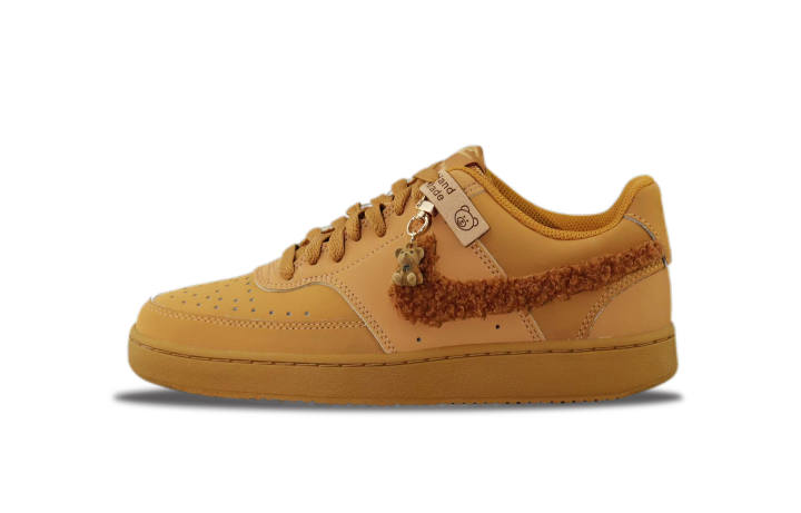 Nike Nike Court Vision 1 Abrasion Resistant Low top Skateboard Shoes Unisex Brown