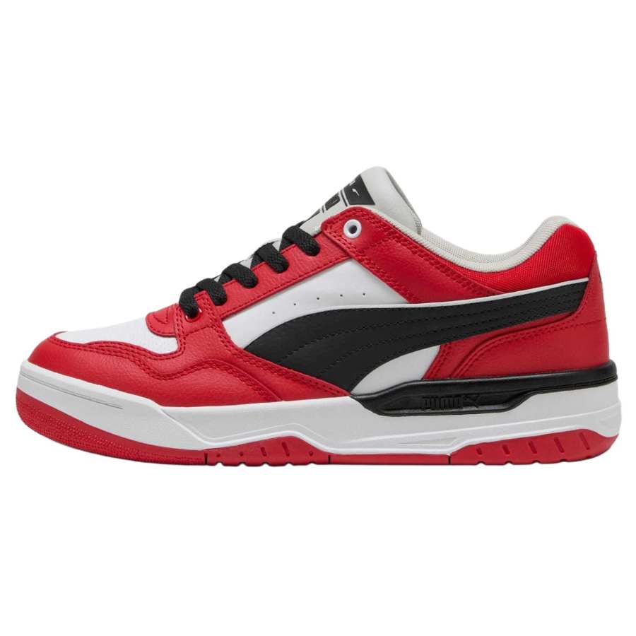 PUMA Rebound Retro Low top Skateboard Shoes Men's Red White