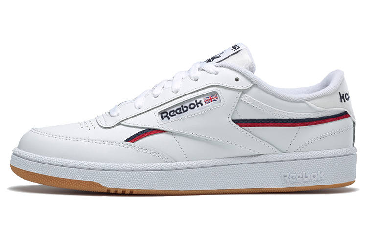 Reebok Club C 85 Black White Red Skate Shoes 'Black White Red'