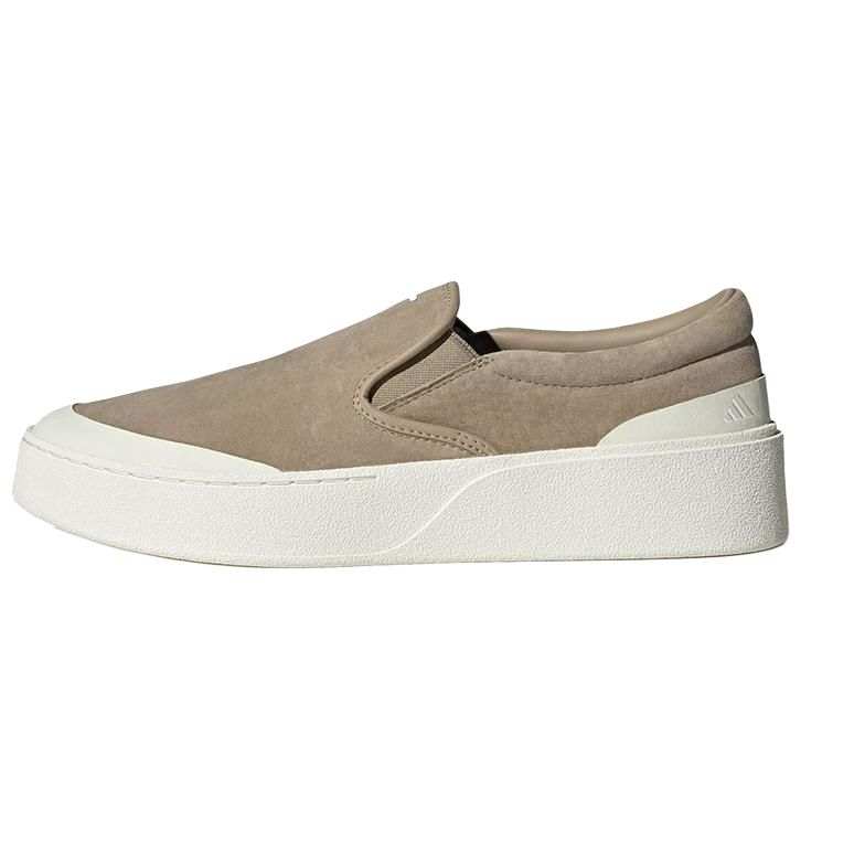 Adidas Adidas Labcourt Slip Resistant Abrasion Resistant Low top Skateboard Shoes Unisex Taupe