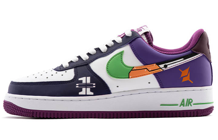Nike Nike Air Force 1 Air Force 1 Leather Slip Resistant Cushioning Abrasion Resistant Low top Skateboard Shoes Men's