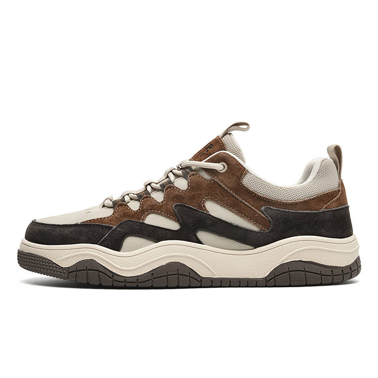 JEEP SPIRIT Leisure Collection Low top Skateboard Shoes Men's Light Sandy